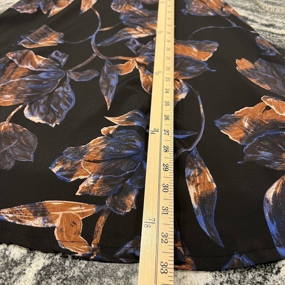 THE IMPECCABLE PIG  black mini floral halter dress - Picture 9 of 10